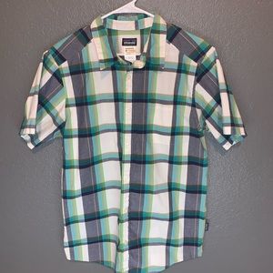 Unique Plaid Patagonia short sleeve button up
